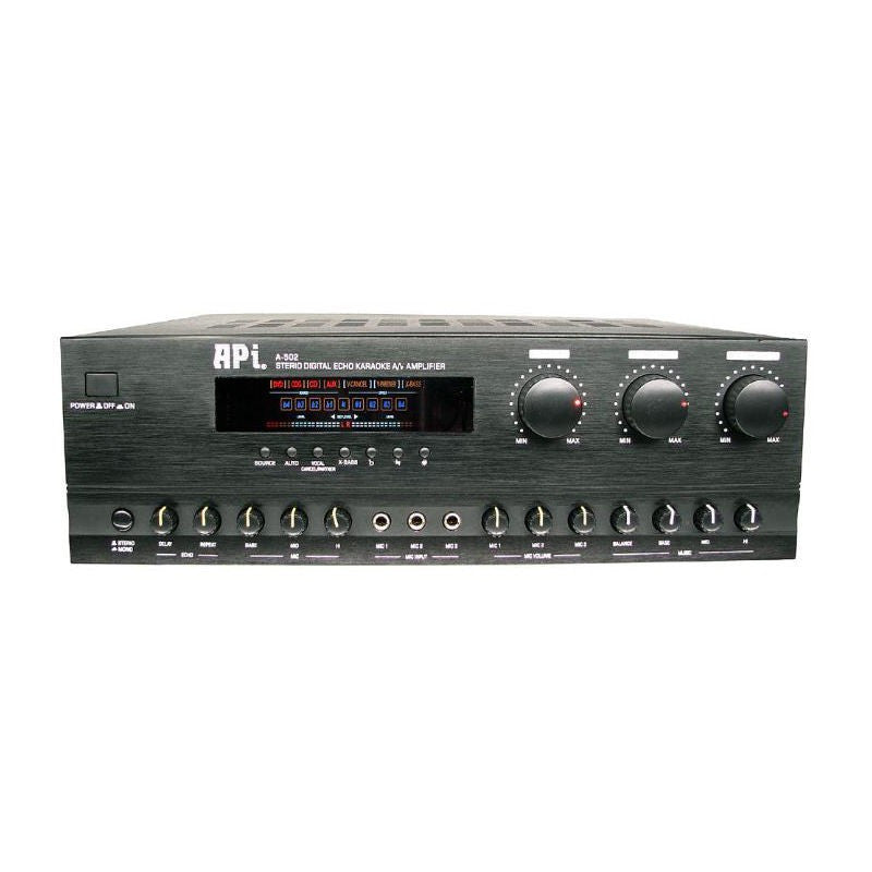 API A-502 600W Pro Audio/Video Karaoke Mixing Amplifier