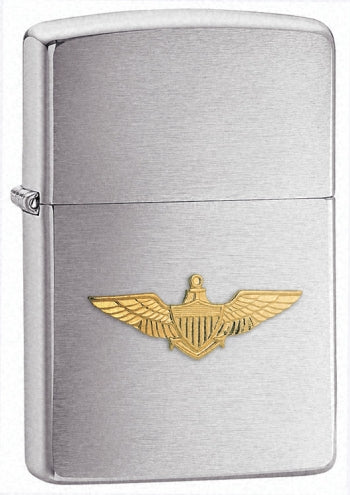 Zippo 280NW Emblem Navy Wing