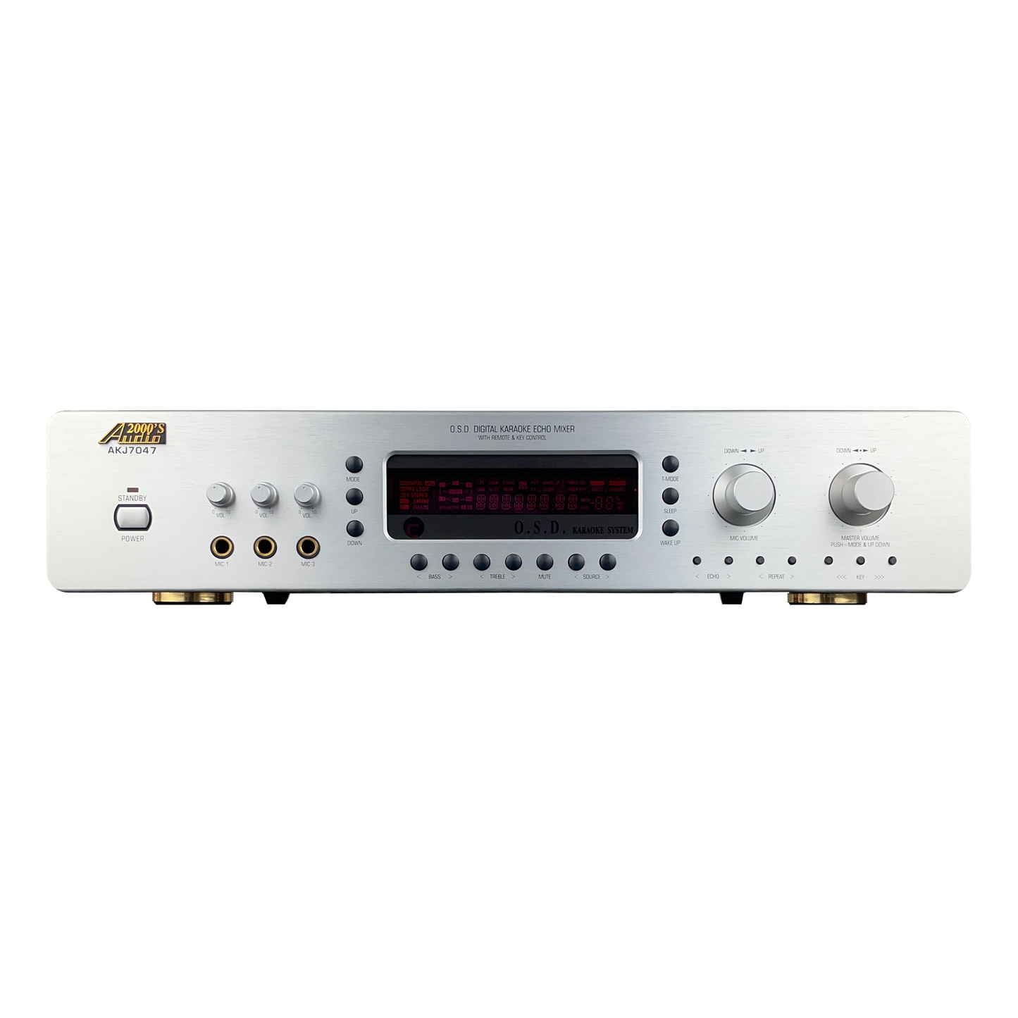 Audio 2000's AKJ-7047 Digital Key Echo Karaoke Mixer