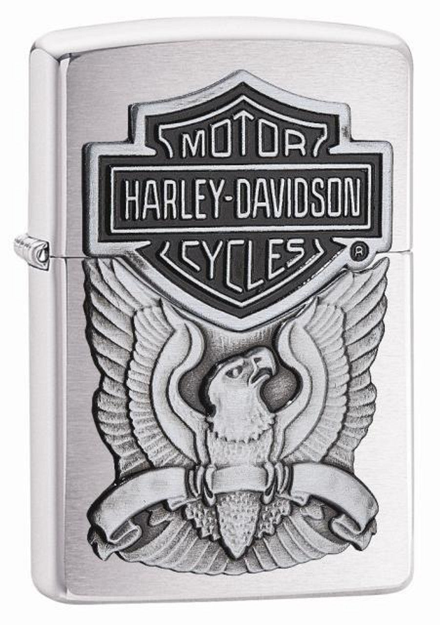 Zippo 200HD.H284-039 Harley Davidson Eagle Wings Emblem