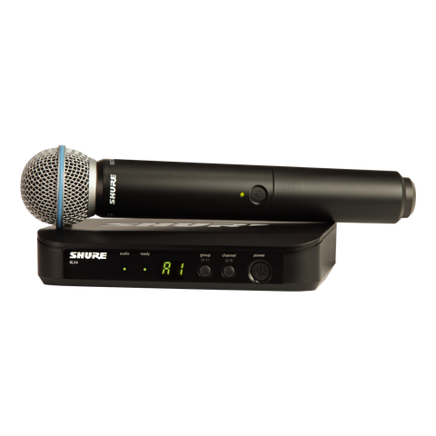 Shure SLX24/Beta87A Wireless Handheld Microphone System