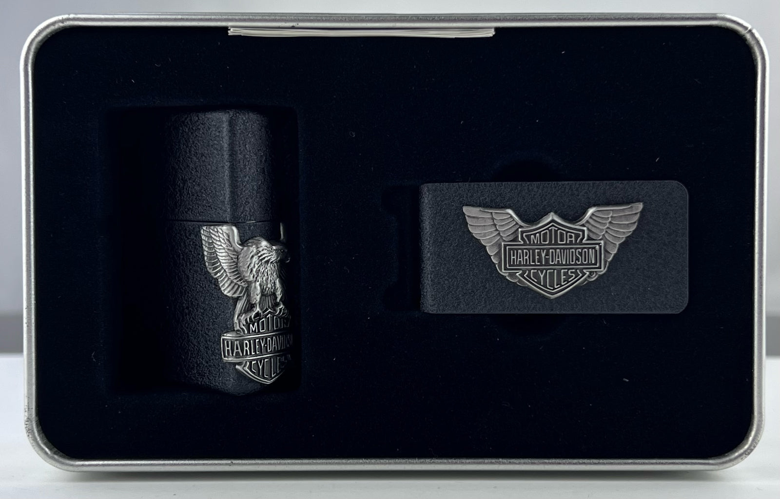 Zippo HD120 Harley Davidson Gift Set#120