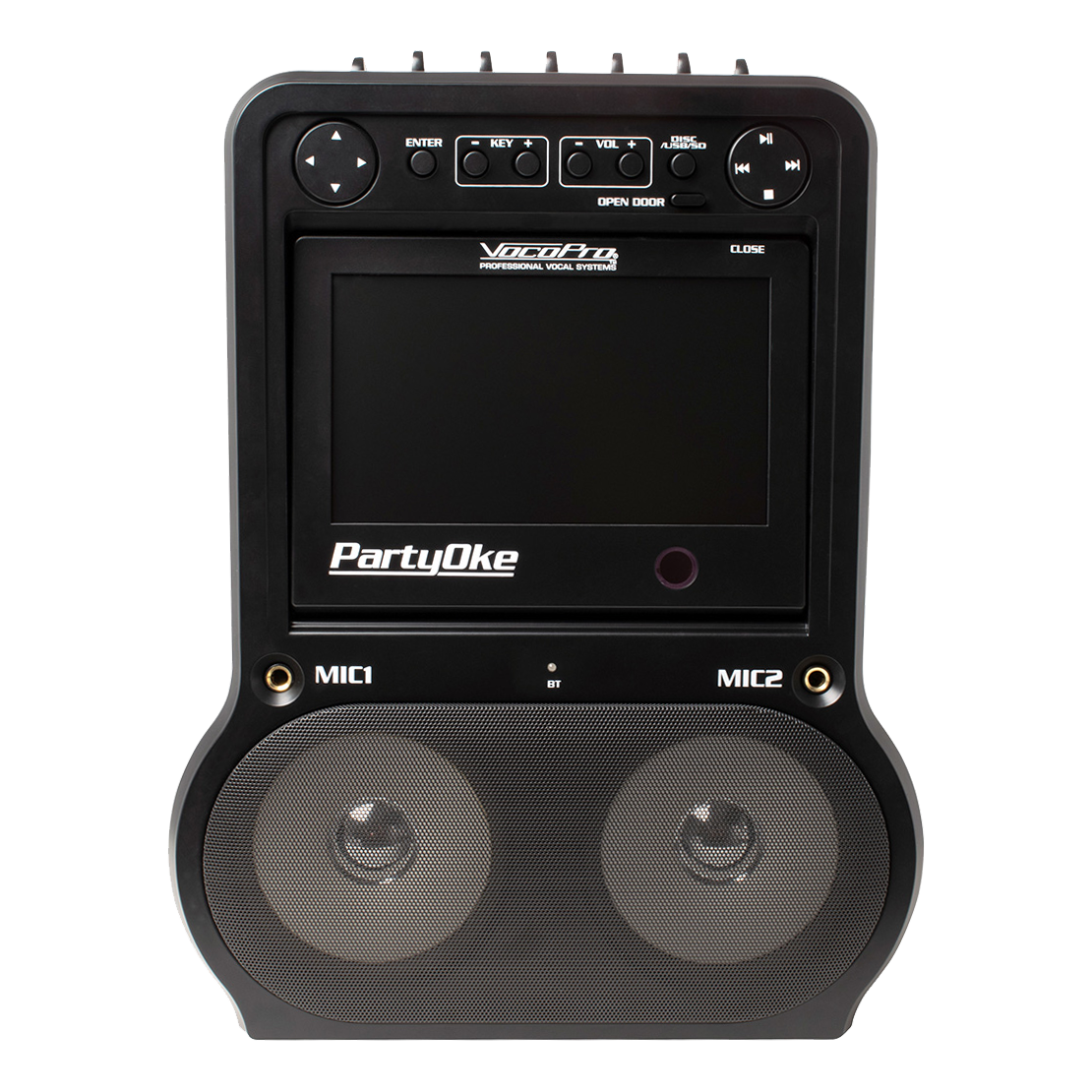 VocoPro PartyOke CDG/DVD/Bluetooth Digital Karaoke System with 7" Display