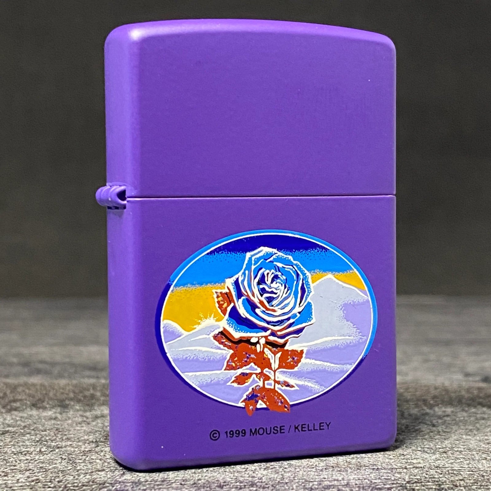 Zippo 237RA 588 Stanley Mouse Blue Rose The Grateful Dead