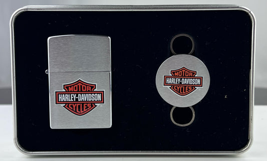 Zippo HD156 Harley Davidson Gift Set #156