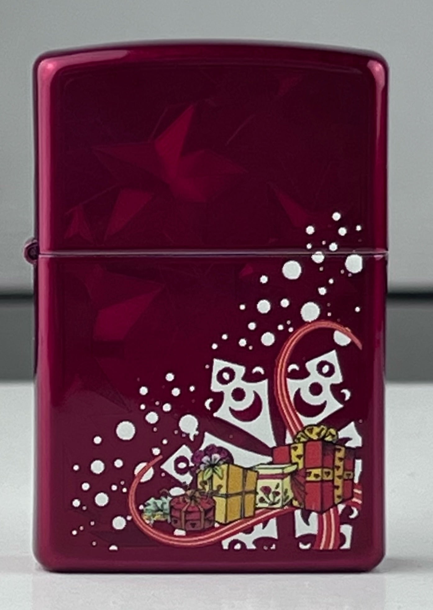 Zippo Celebrate The Season 2014 Iced Candy Apple Red