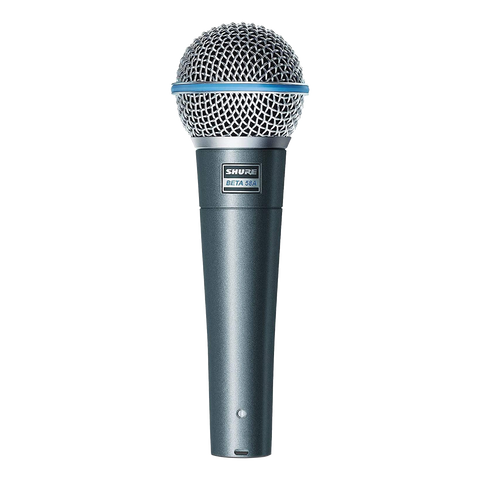 Shure PGA58-QTR Cardioid Dynamic Vocal Microphone with 15' XLR-QTR Cable